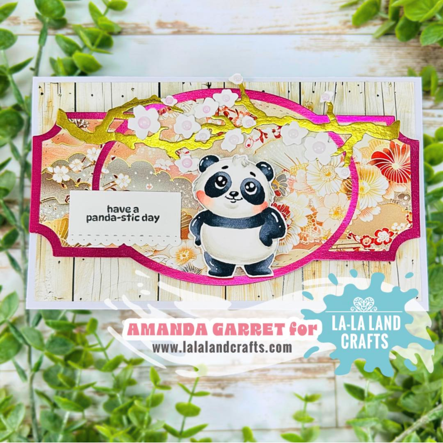 La-La Land Crafts Color Me Enamel Dots ed001 panda bear