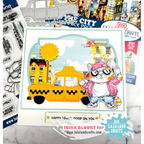 La-La Land Crafts Color Me Enamel Dots ed001 taxi cab