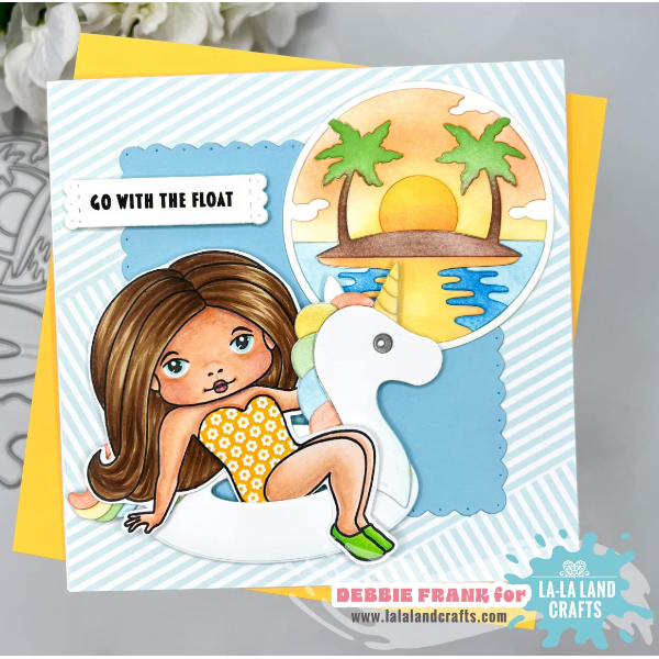 La-La Land Crafts Color Me Happy 6x6 inch Paper Pack DP032 blue