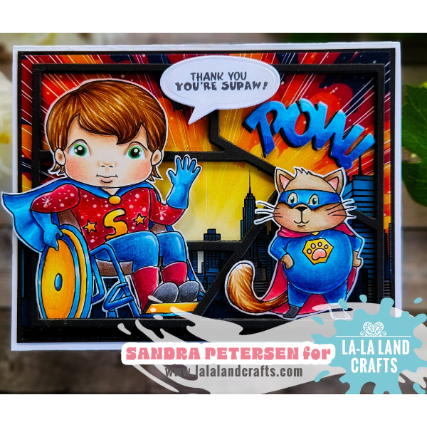 La-La Land Crafts Comic Book Dies 8847 you're super