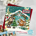 La-La Land Crafts Cowbells Ring Clear Stamps cl177 cow