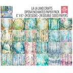 La-La Land Crafts Enchanted 6x6 inch Paper Pack dp054 image 1