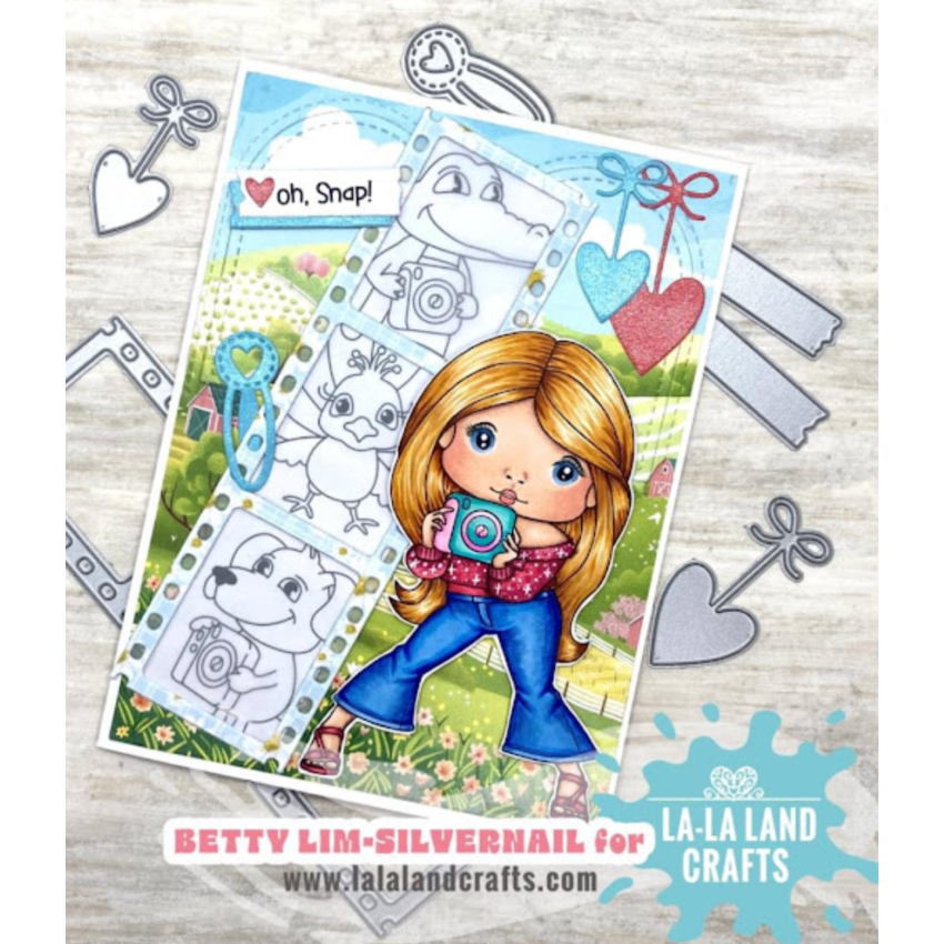 La-La Land Crafts Film Strip Dies 8945 camera