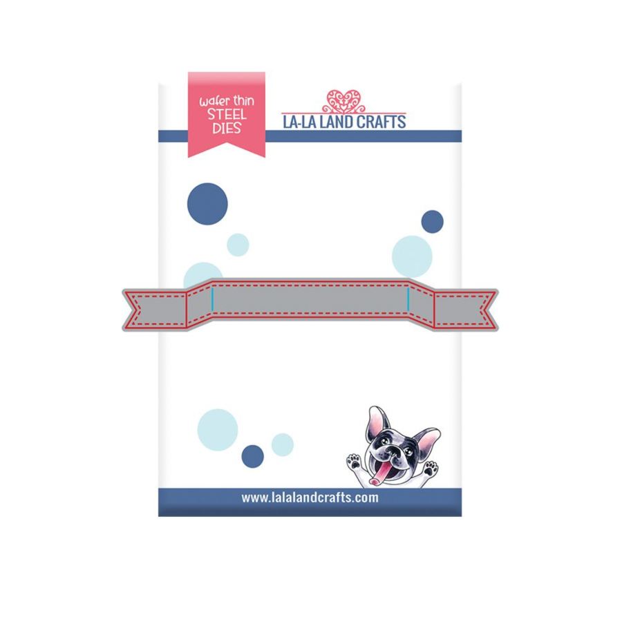 La-La Land Crafts Folding Sentiment Banner Die 8958