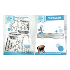 La-La Land Crafts Follow Joy Clear Stamp and Tree Log Die Set
