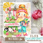 La-La Land Crafts Garden Tools Dies 8867 love