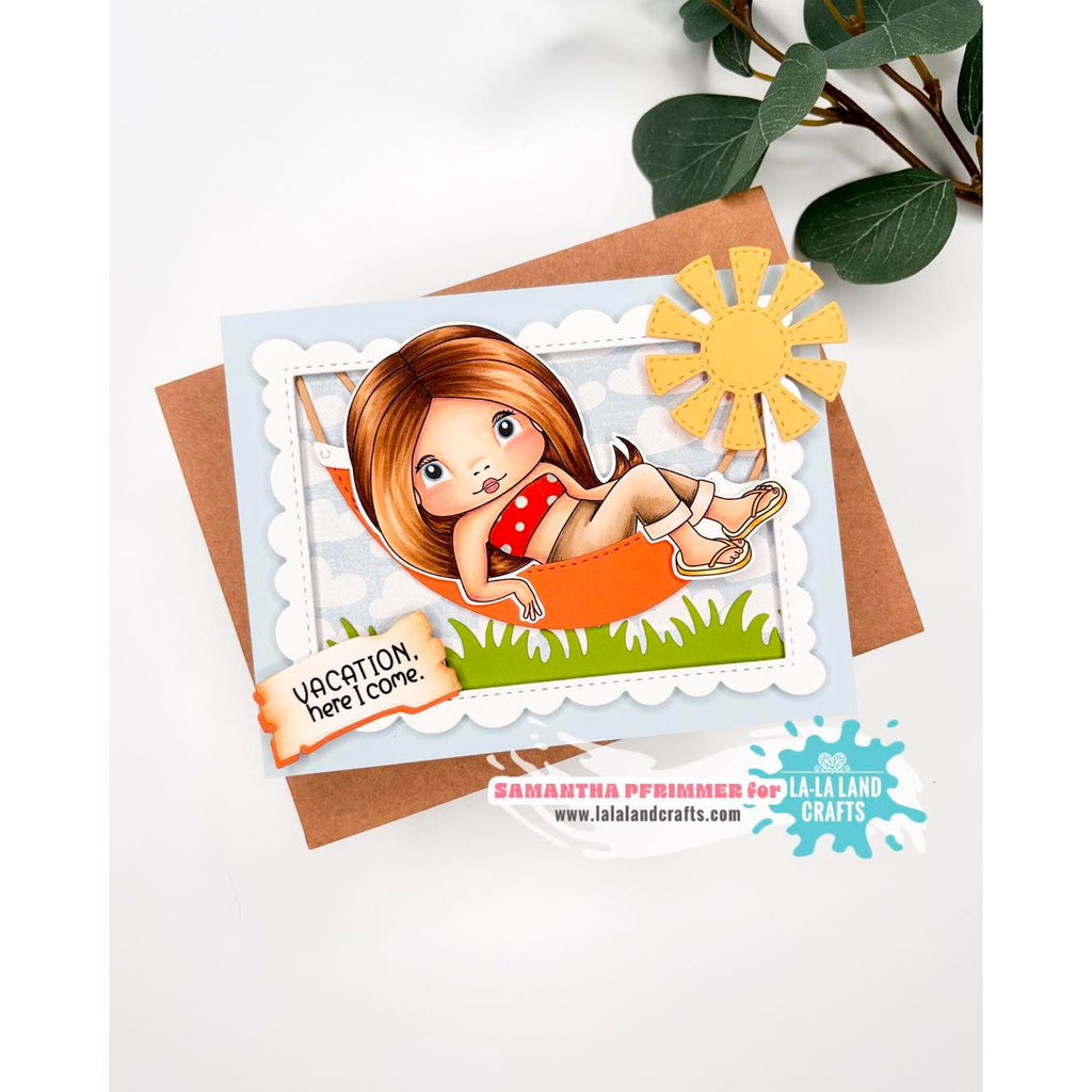 La-La Land Crafts Grass Borders Dies 8951 vacation