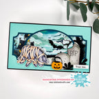 La-La Land Crafts Gravestones Dies 8966 treat time