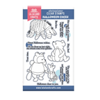 La-La Land Crafts Halloween Cheer Clear Stamps cl201