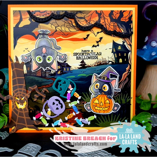 La-La Land Crafts Halloween Pails Dies 8891 spooky