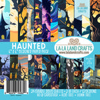 La-La Land Crafts Haunted 6 x 6 Inch Paper Pad dp043