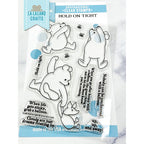 La-La Land Crafts Hold On Tight Clear Stamps cl182