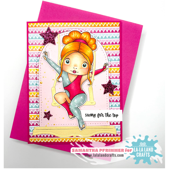 La-La Land Crafts Hoop and Swing Dies 8914 stars