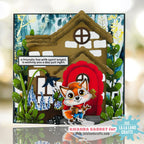 La-La Land Crafts House Add-On 1 Dies 8986 friendly fox