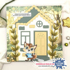 La-La Land Crafts House Add-On 1 Dies 8986 yellow door