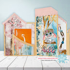 La-La Land Crafts House Add-On 2 Dies 8987 bunny on a swing