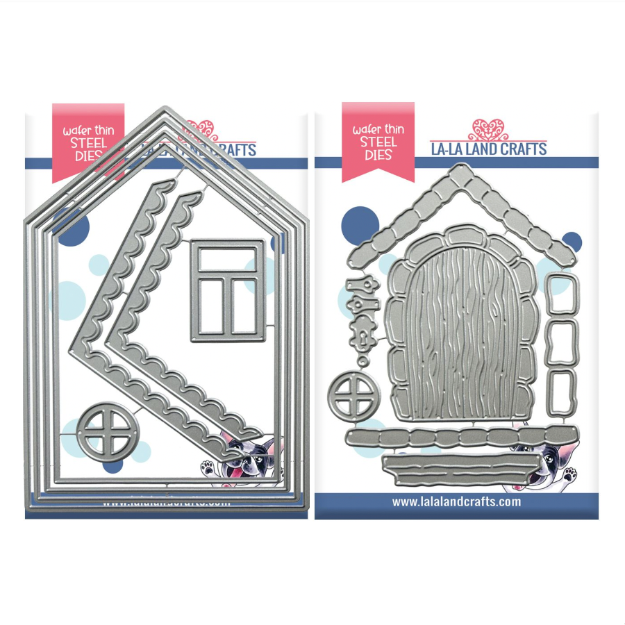 La-La Land Crafts House Base and Cottage Add-On Die Set