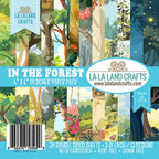 La-La Land Crafts In The Forest 6x6 inch Paper Pack dp047