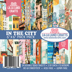 La-La Land Crafts In the City 6x6 inch Paper Pack dp048