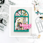 La-La Land Crafts In the City 6x6 inch Paper Pack dp048 shaker card