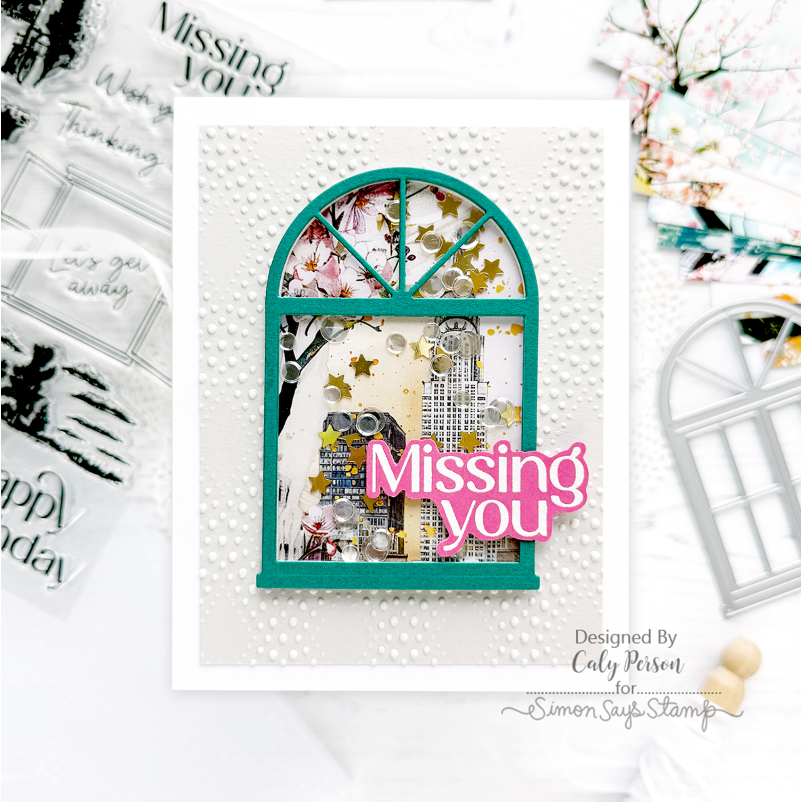La-La Land Crafts In the City 6x6 inch Paper Pack dp048 shaker card
