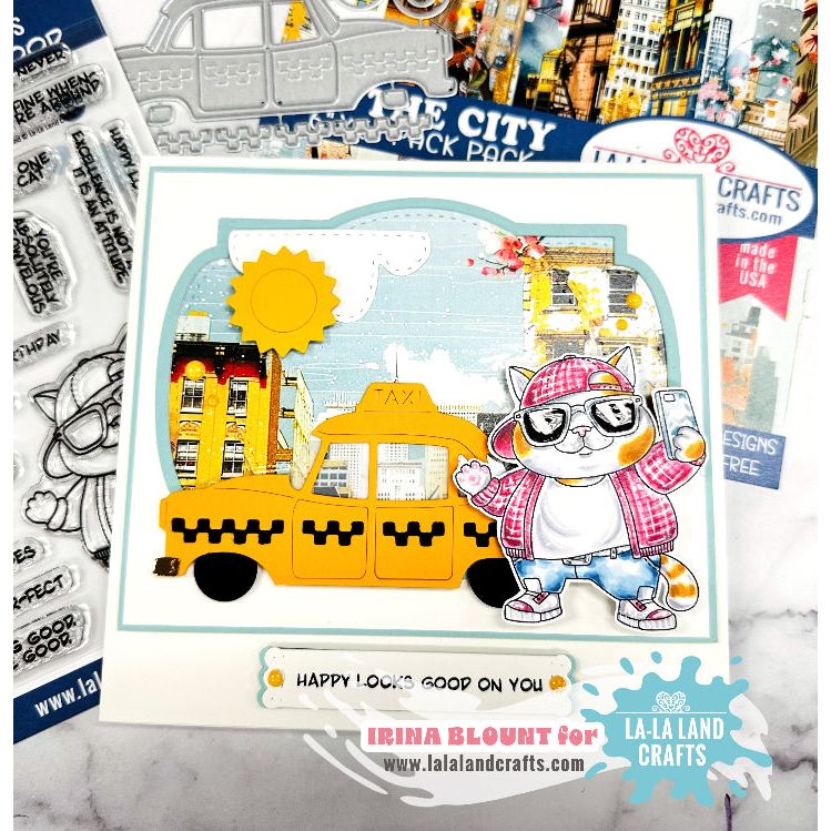 La-La Land Crafts In the City 6x6 inch Paper Pack dp048 sunshine