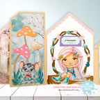 La-La Land Crafts Ivy Arbor Dies 8994 pink haired elf