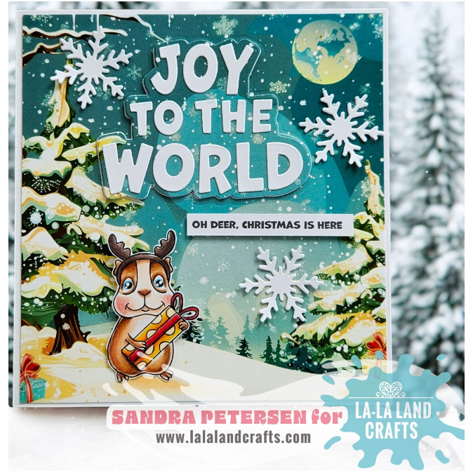 La-La Land Crafts Joy to the World Dies 8899 trees