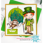 La-La Land Crafts Large City of OZ Dies 8810 monkey