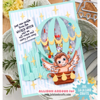 La-La Land Crafts Large City of OZ Dies 8810 shaker card