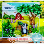 La-La Land Crafts Lettuce Celebrate Clear Stamps cl155 farm