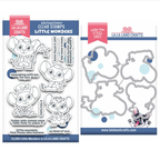 La-La Land Crafts Little Wonders Clear Stamp and Die Set