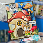 La-La Land Crafts Little Wonders Clear Stamp and Die Set tiny hello