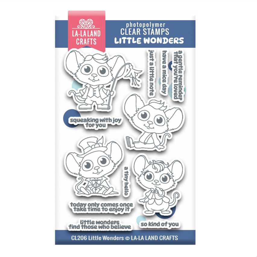 La-La Land Crafts Little Wonders Clear Stamps cl206