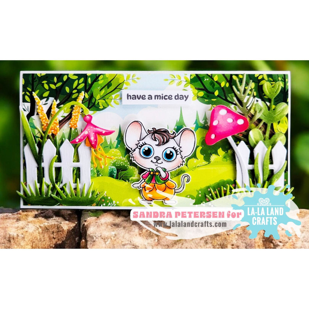 La-La Land Crafts Little Wonders Outline Dies 8997 nice day