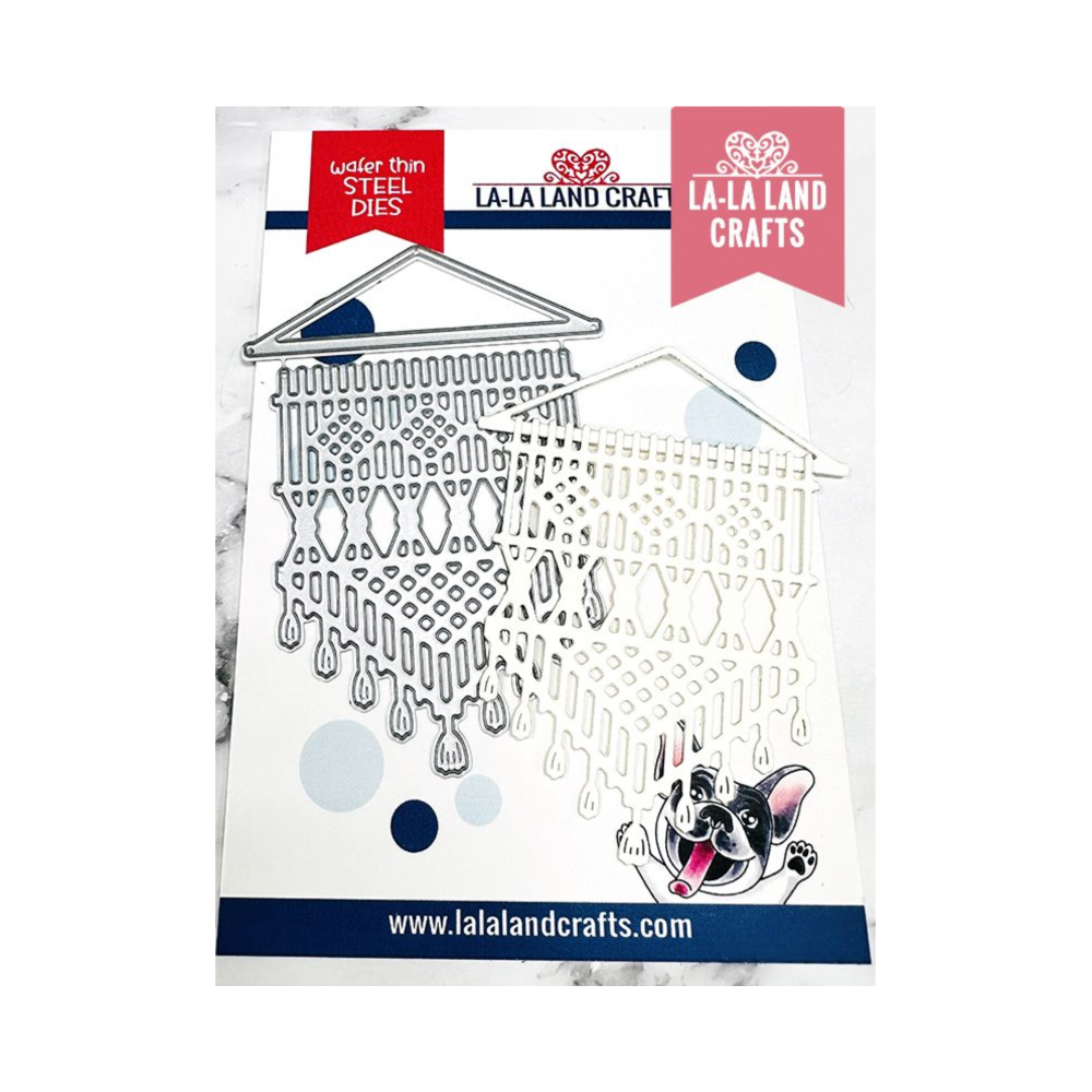 La-La Land Crafts Macrame Hanging Die 8947