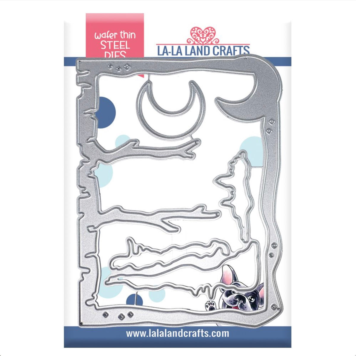 La-La Land Crafts Moon Frame Dies 9028