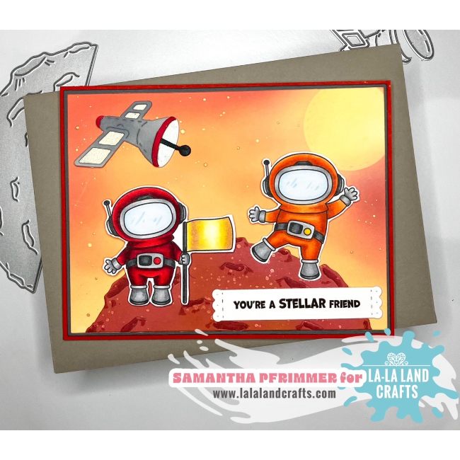 La-La Land Crafts Moonscape Die 8908 space