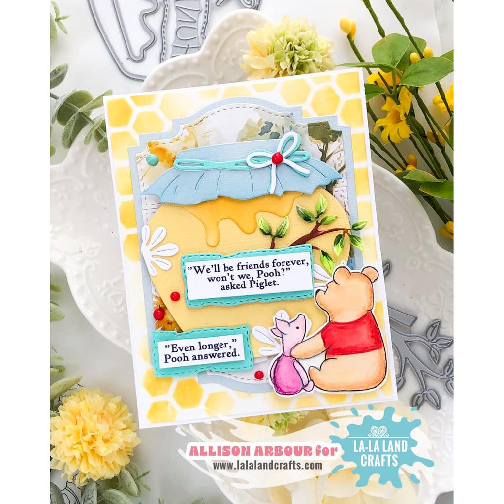 La-La Land Crafts More Friendly Clear Stamps cl180 friends