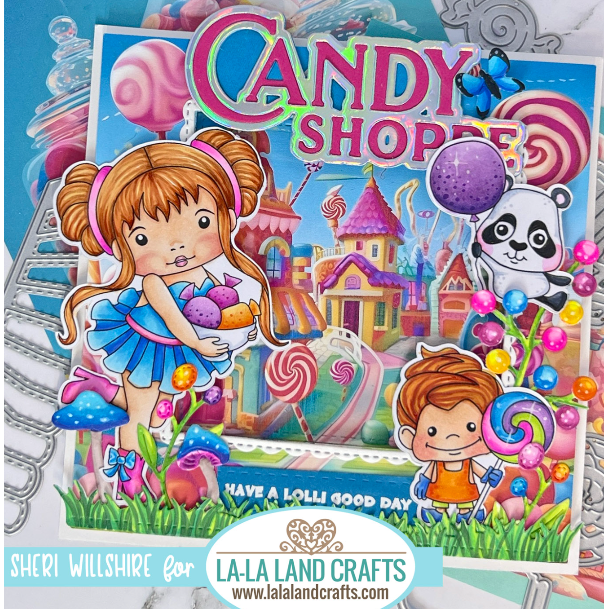 La-La Land Crafts Mushrooms Dies 8752 vivid colors