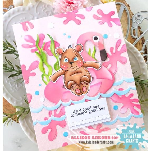 La-La Land Crafts Ocean Elements Dies 8876 pink