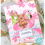 La-La Land Crafts Ocean Elements Dies 8876 pink