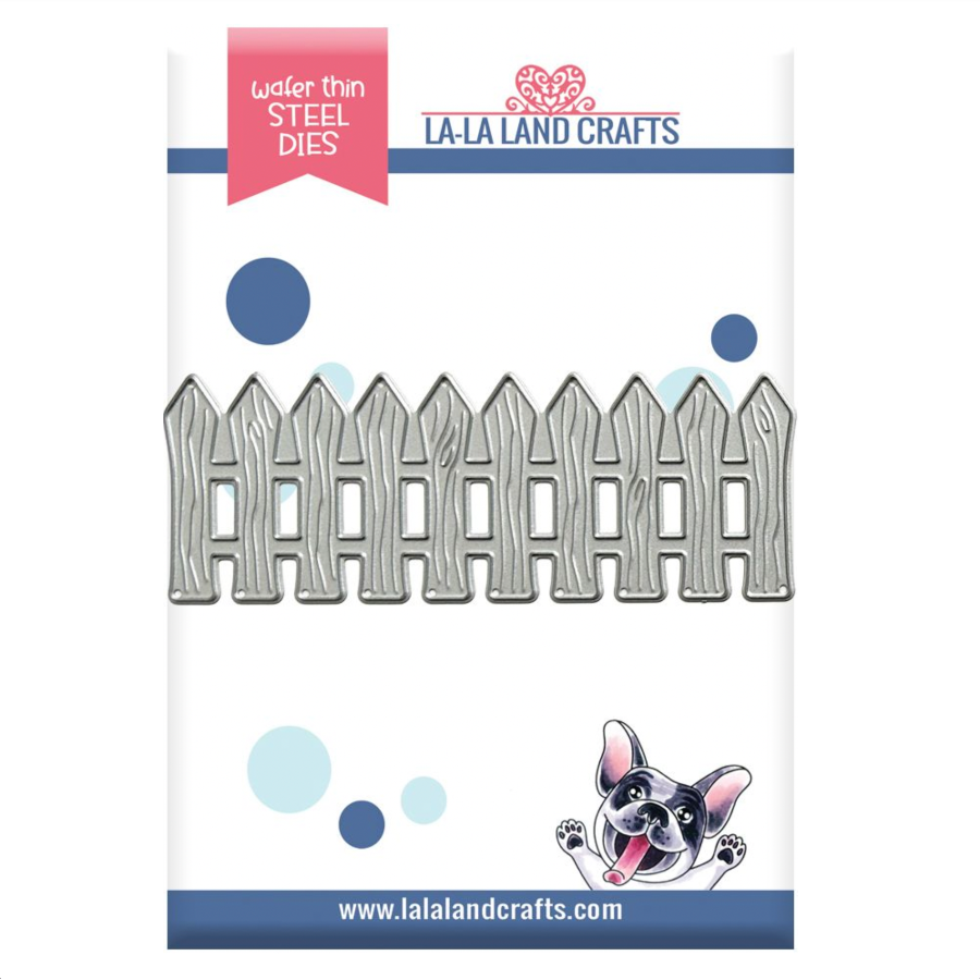 La-La Land Crafts Picket Fence Die 8989