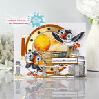 La-La Land Crafts Porthole Dies 9010 you're awesome card