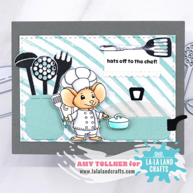 La-La Land Crafts Pot and Pan Dies 8981 hat