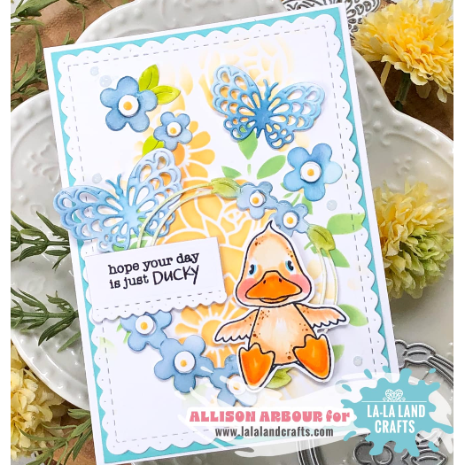 La-La Land Crafts Pretty Butterflies Dies 8854 duck