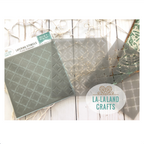 La-La Land Crafts Pretty Diamonds Stencils st003