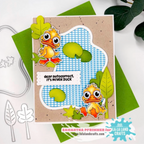 La-La Land Crafts Quack-tastic Clear Stamps cl189 duck pond