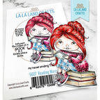 La-La Land Crafts Reading Marci Cling Stamp 5607 product image
