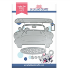 La-La Land Crafts Retro Car Dies 8971
